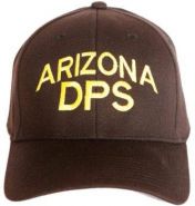 ARIZONA DPS FLEX FIT HATS - OLD STLE - BLACK.